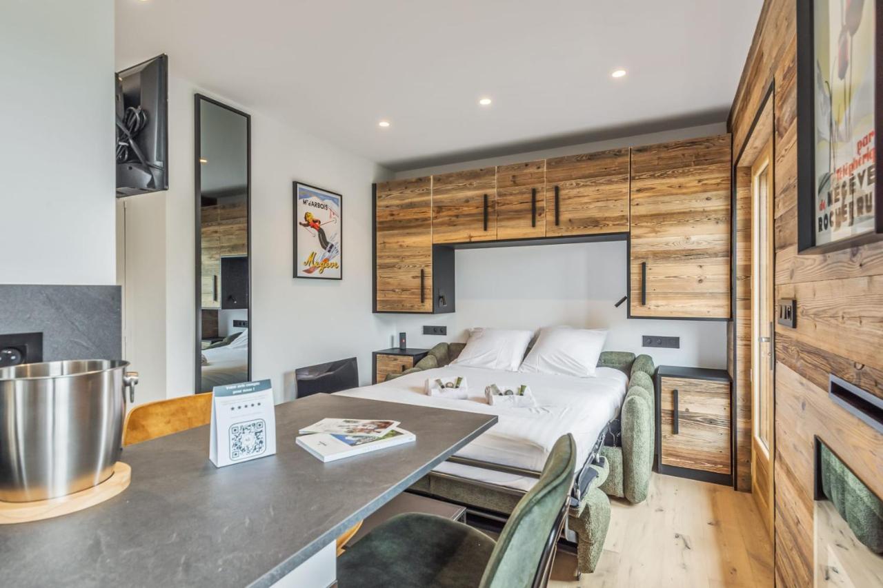 Studio Belvedere - Welkeys Megeve Luaran gambar