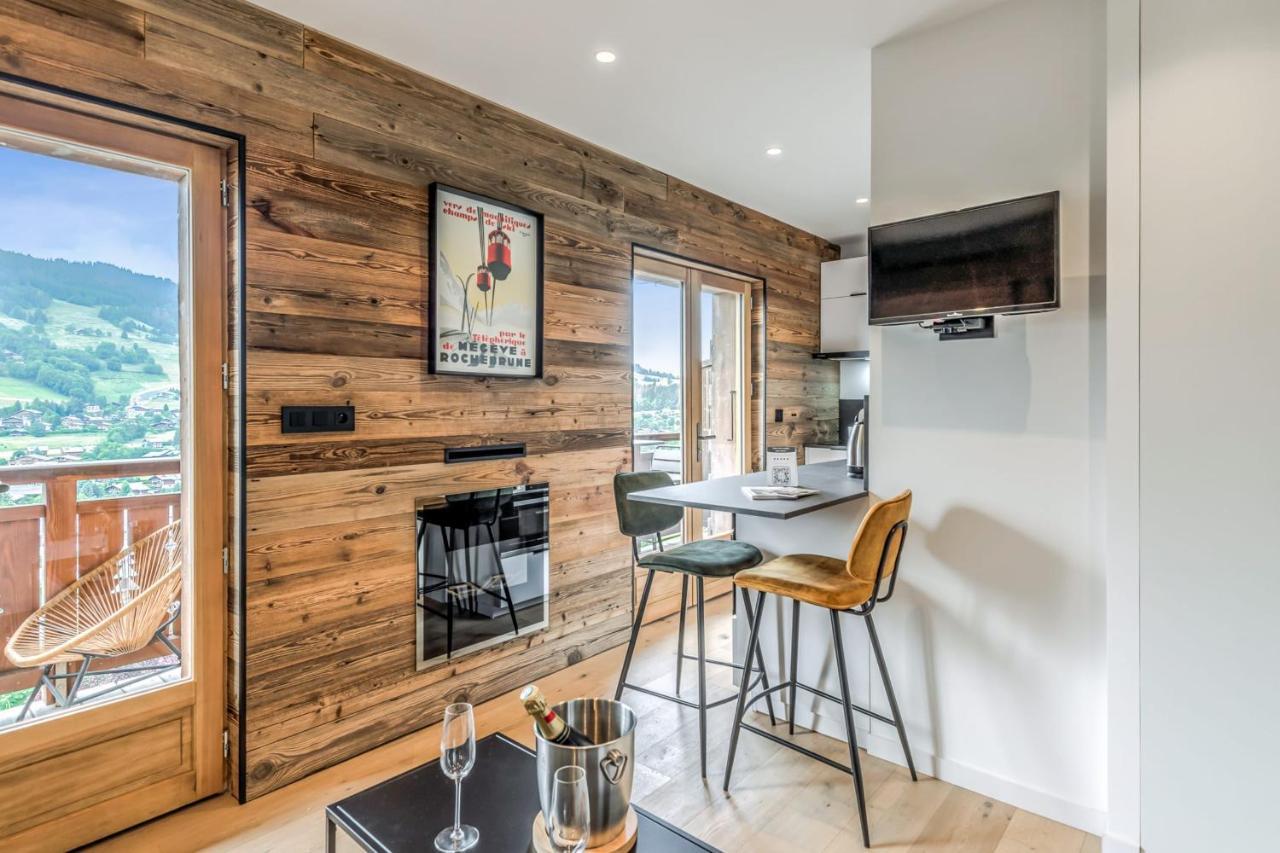 Studio Belvedere - Welkeys Megeve Luaran gambar