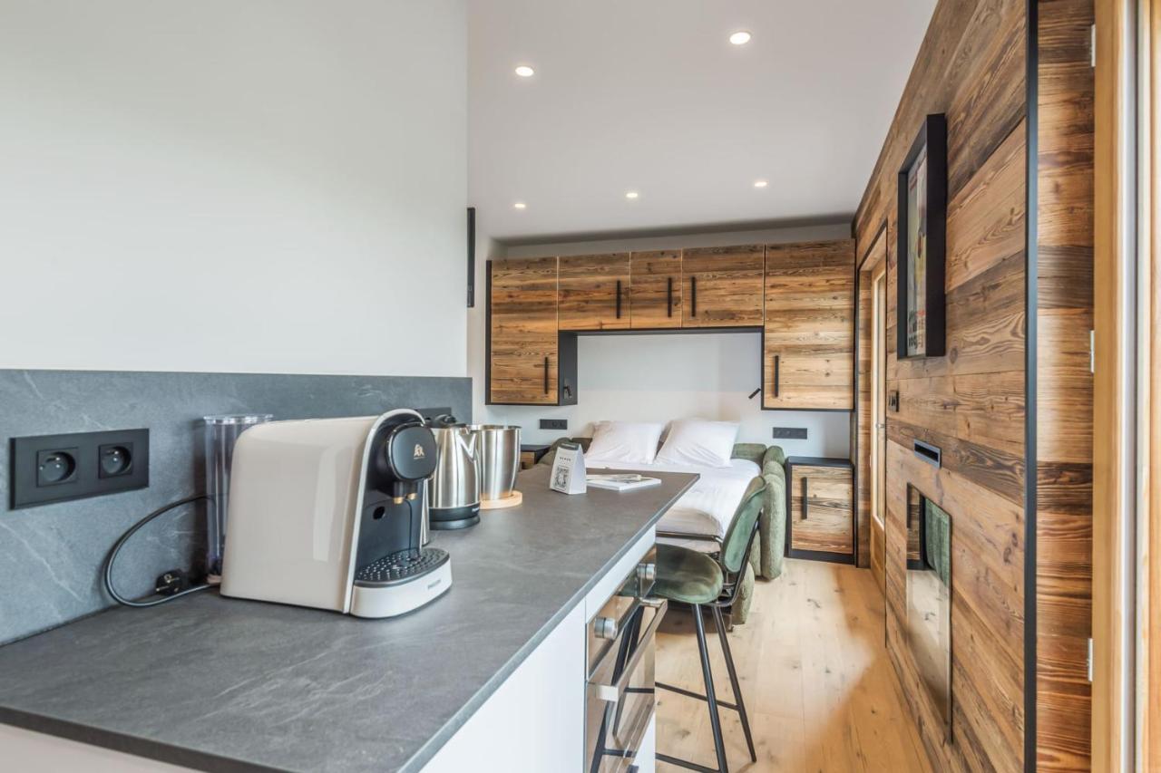 Studio Belvedere - Welkeys Megeve Luaran gambar